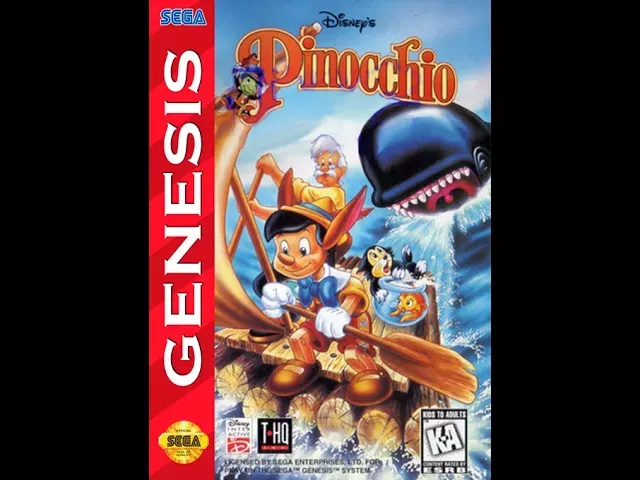 Pinocchio Прохождение (Sega Rus)