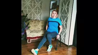 вправи зі стільцем  (дистанційна фізкультура)