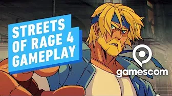 7 Minutes of Streets of Rage 4 Gameplay - Gamescom 2019
