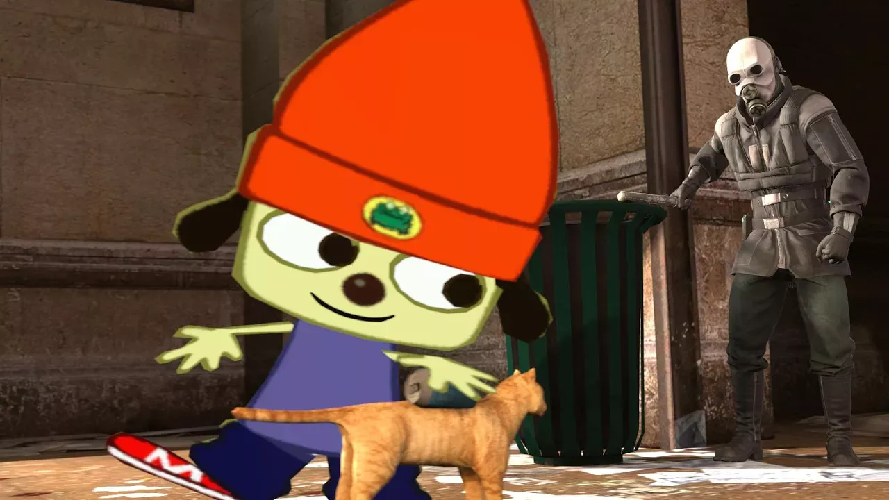 Pick up the can, PaRappa.