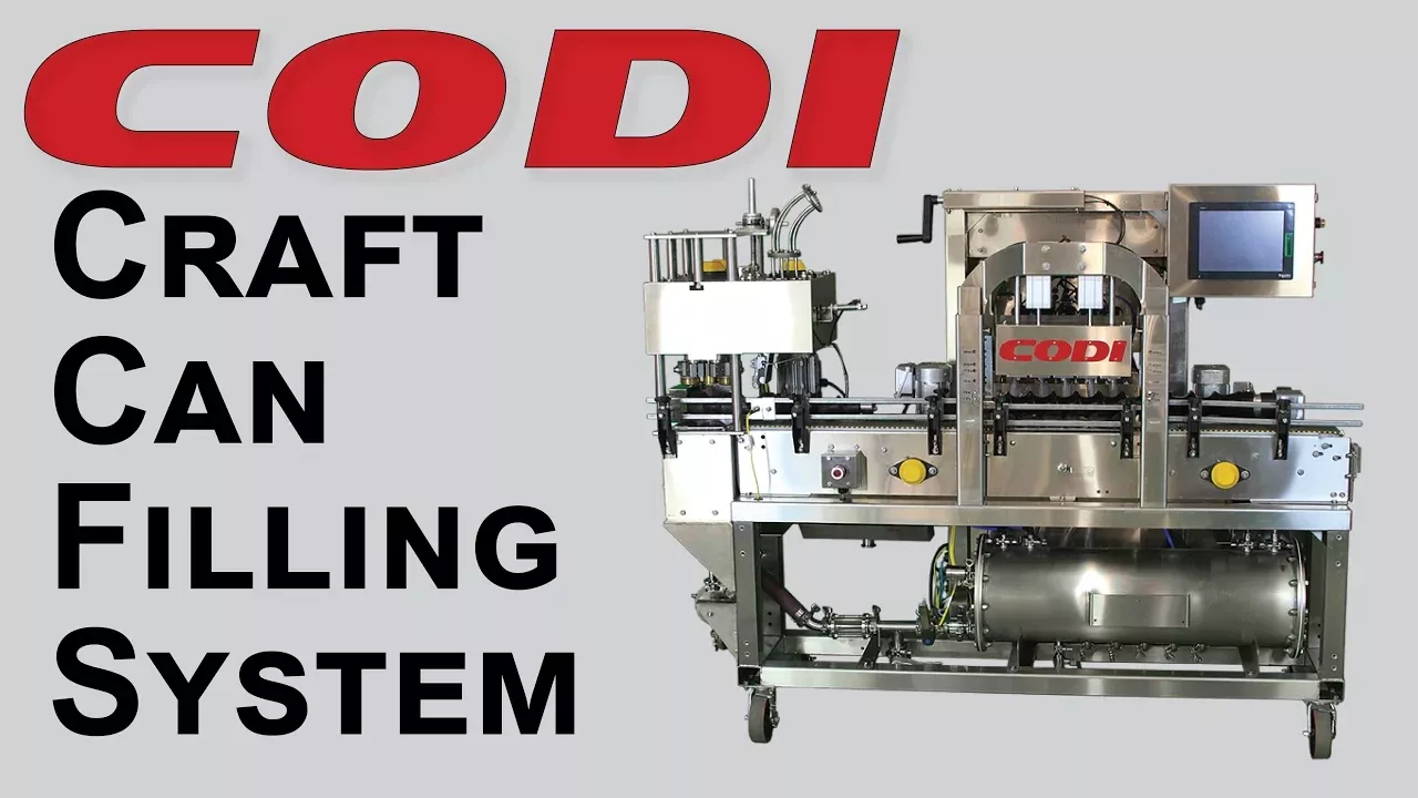 Micro Canning Line - Codi Craft Can Filling System
