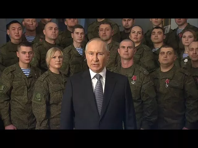 Новогоднее обращение Владимира Путина — Поздравление с 2023 годом