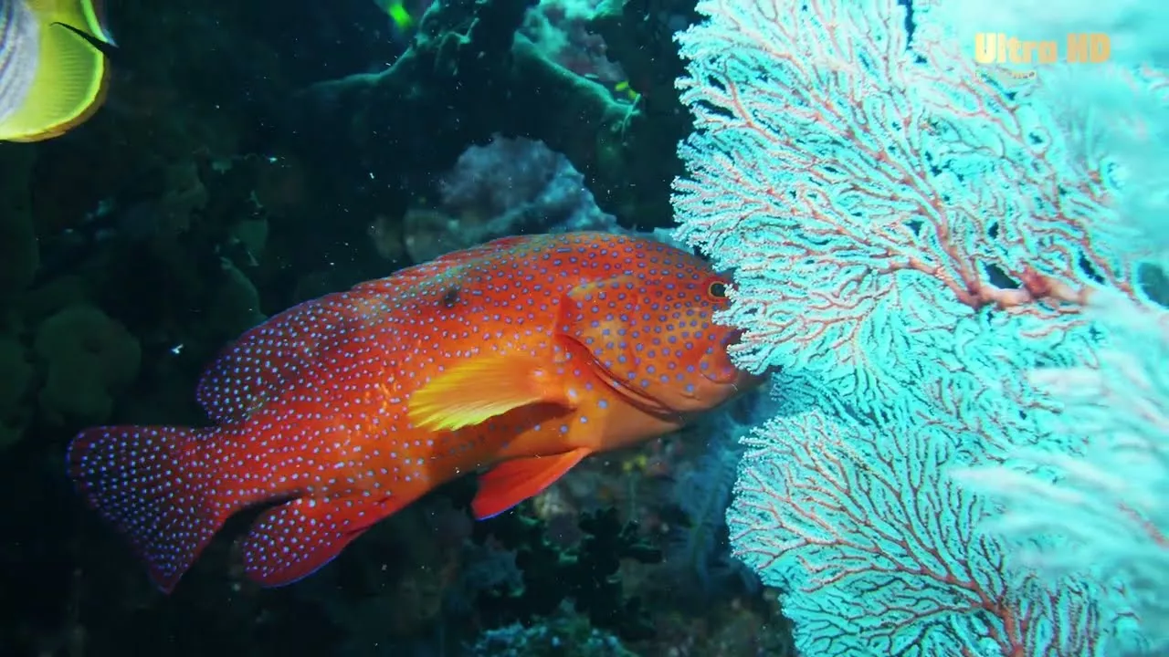 Окно дикой природы - Морские сокровища / Wild Window: Bejeweled Fishes | 4K |