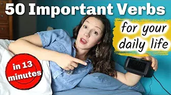 50 Important Verbs in English for Daily Conversation