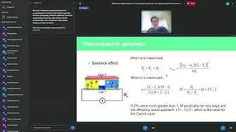 Lecture 7. Tao Fan.  Methods and approximations for computing thermoelectric.