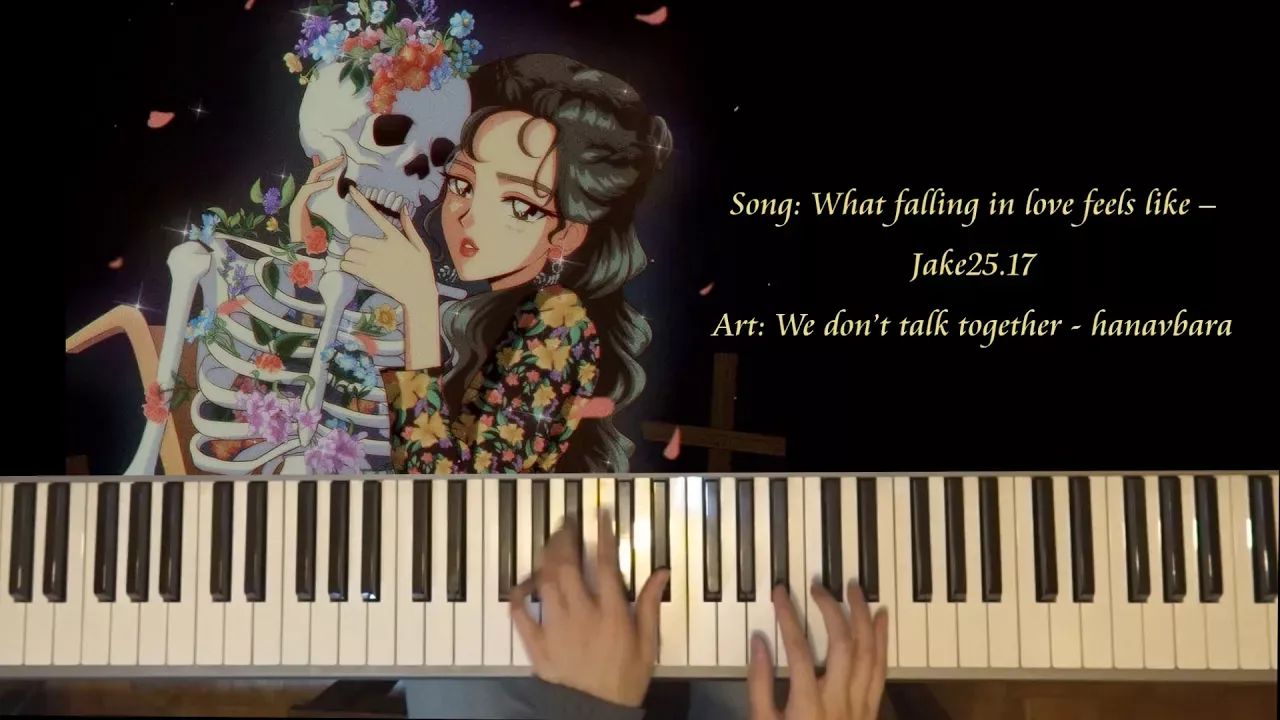 [Piano cover] What falling in love feels like - jake25.17 (Fanmade extended version)
