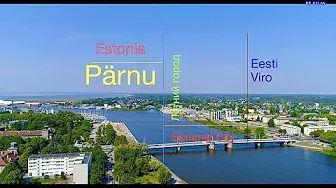 Pärnu. Пярну летняя столица Эстонии.