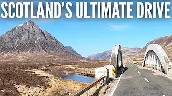 Is this the most scenic 20 minute drive anywhere in the UK? The A82 in the Highlands of Scotland.