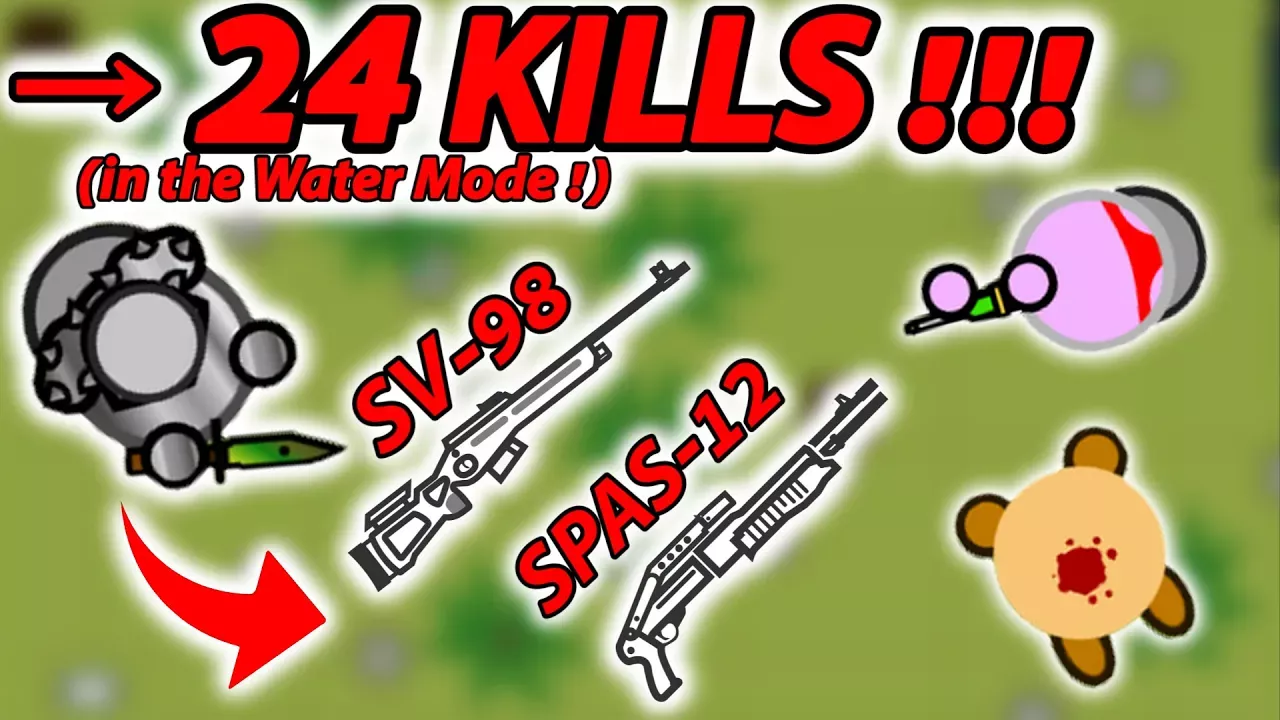 +24 KILLS in SOLO vs SQUADS in the NEW BEACH EVENT ! | Surviv.io