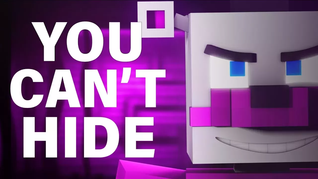 FNAF SISTER LOCATION SONG | "You Can't Hide" [Minecraft Music Video] by CK9C + EnchantedMob
