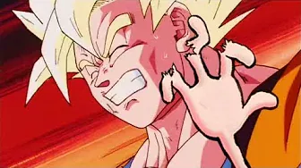 Goku breaks his fingers