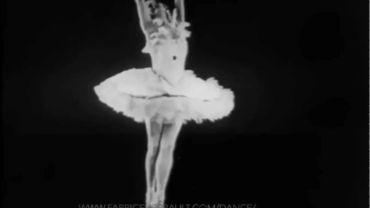 Anna Pavlova as The Swan