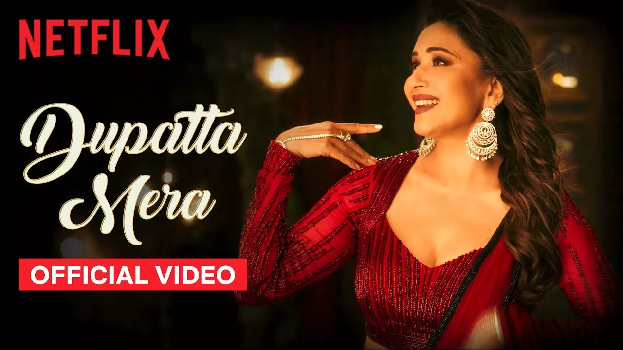 Dupatta Mera: Official Music Video | Madhuri Dixit | The Fame Game | Netflix India