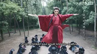 [None could hurt my hubby😡] Wen Ke Xing saves Zhou Zi Shu with his red eyeshadow