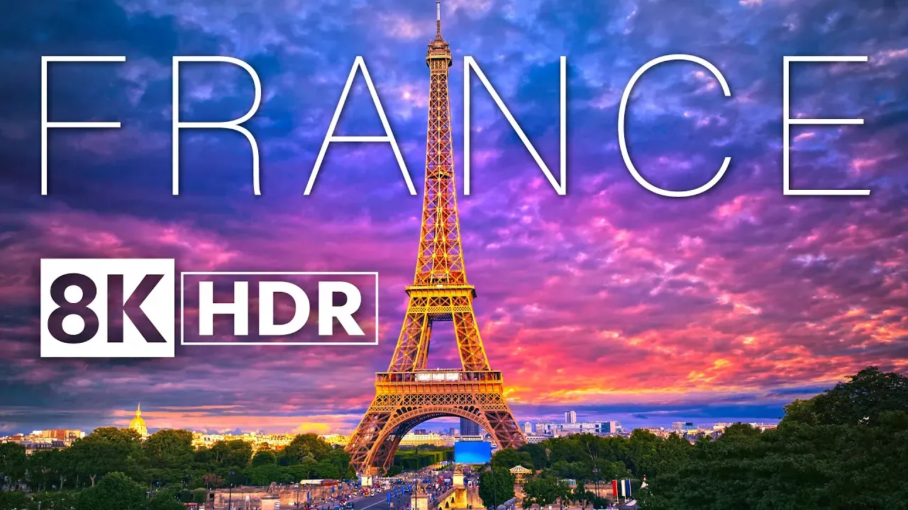 France 8K HDR Video 60fps Dolby Vision Demo
