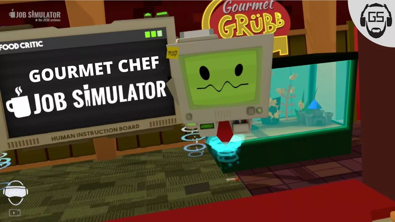 Gourmet Chef in game Job Simulator VR | Full Walkthrough