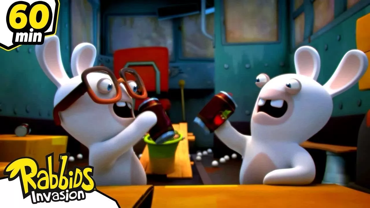 1h Compilation The Rabbids have a best friend | RABBIDS INVASION | New episodes | Cartoon for kids