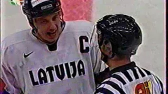 Хоккей-2000. Беларусь - Латвия