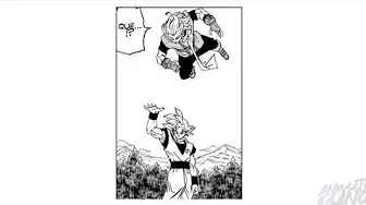 Goku vs Garnola manga animation fight