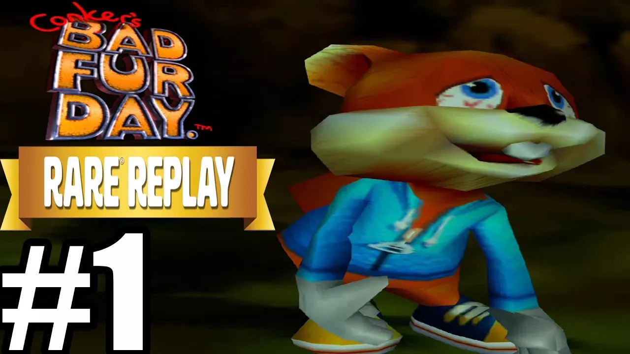 Rare Replay: Conker's Bad Fur Day - Gameplay Walkthrough Part 1 [ HD ]