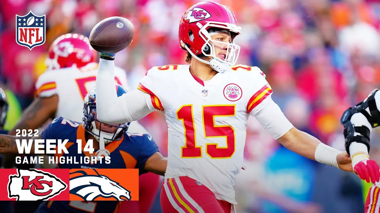 Kansas City Chiefs vs. Denver Broncos | 2022 Week 14 Game Highlights
