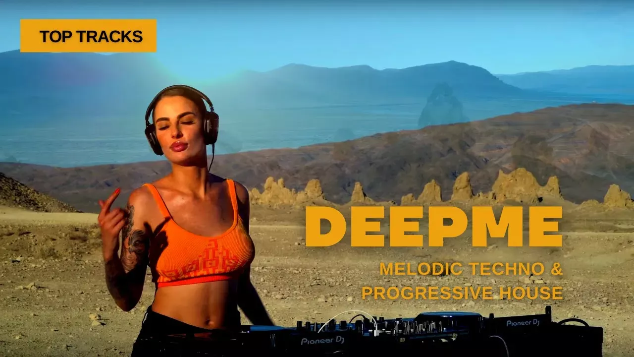DeepMe - Live @ Trona Pinnacles, California / Melodic Techno & Progressive House DJ Mix 4K