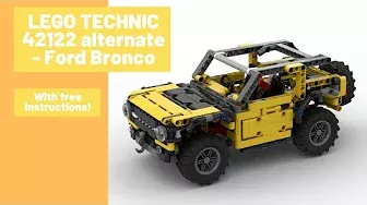 Lego Technic Ford Bronco - 42122 alternate