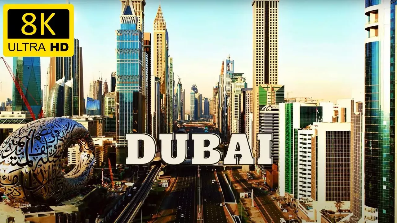 DUBAI, United Arab Emirates In 8K ULTRA HD HDR 60 FPS