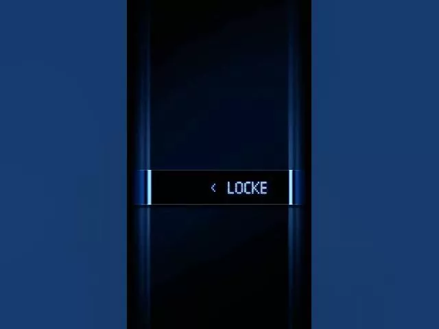 LED Blue Locked Animated