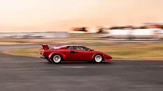 1987 Lamborghini Countach 5000 QV | Driving