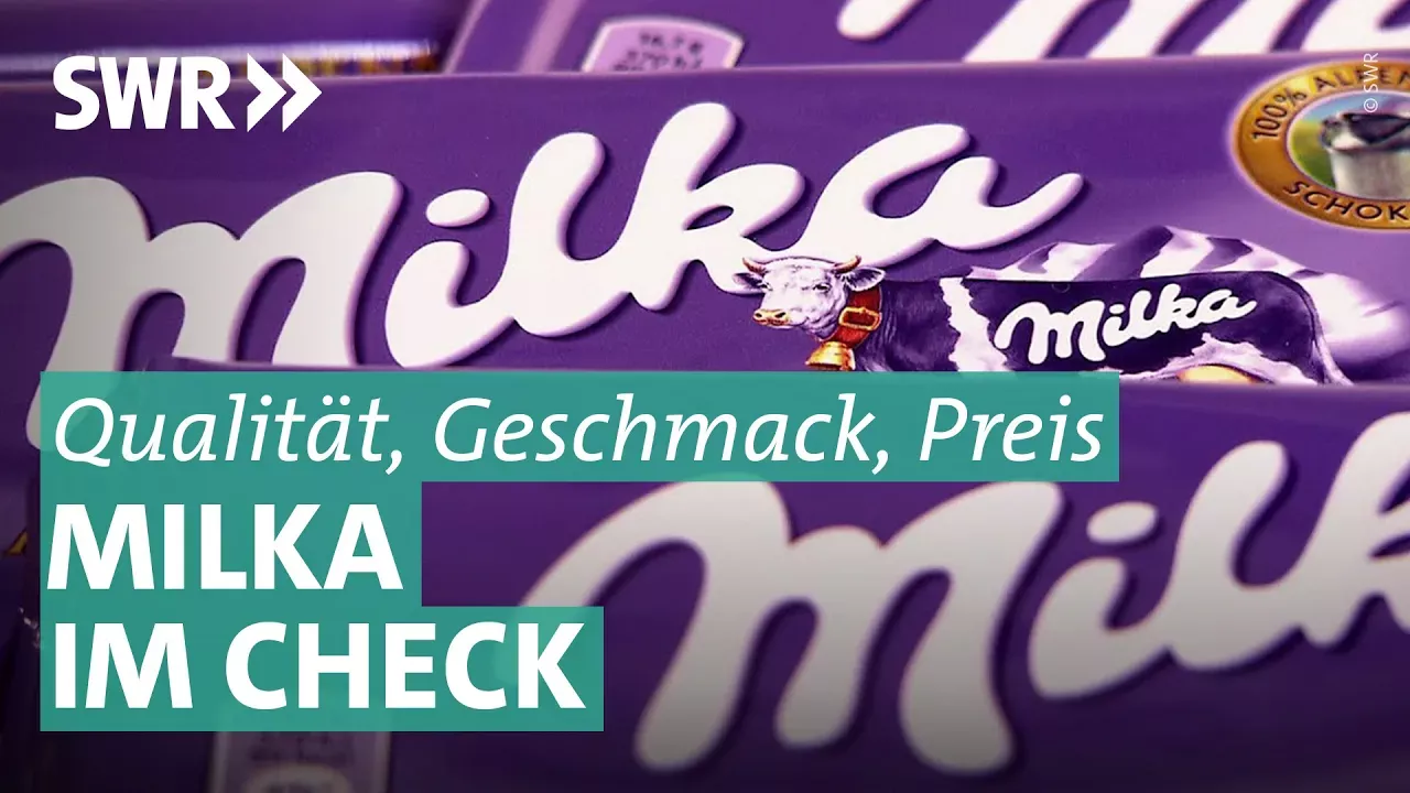 Milka Markenschokolade im Check I Marktcheck checkt SWR