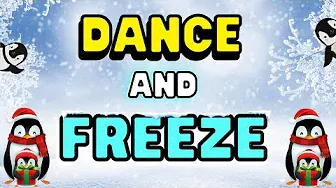❄️ Holiday Dance AND Freeze 🎅🏻Just Dance Christmas 🕺🏽 Elf Movement Break 🧝 Winter Brain Break 🎄🎁