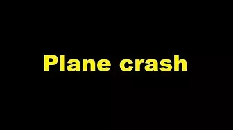 Plane crash sound effect