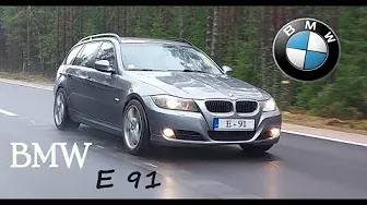 BMW E 91 320d 130kw 2009 год, рестайлинг! Обзор и тест-драйв