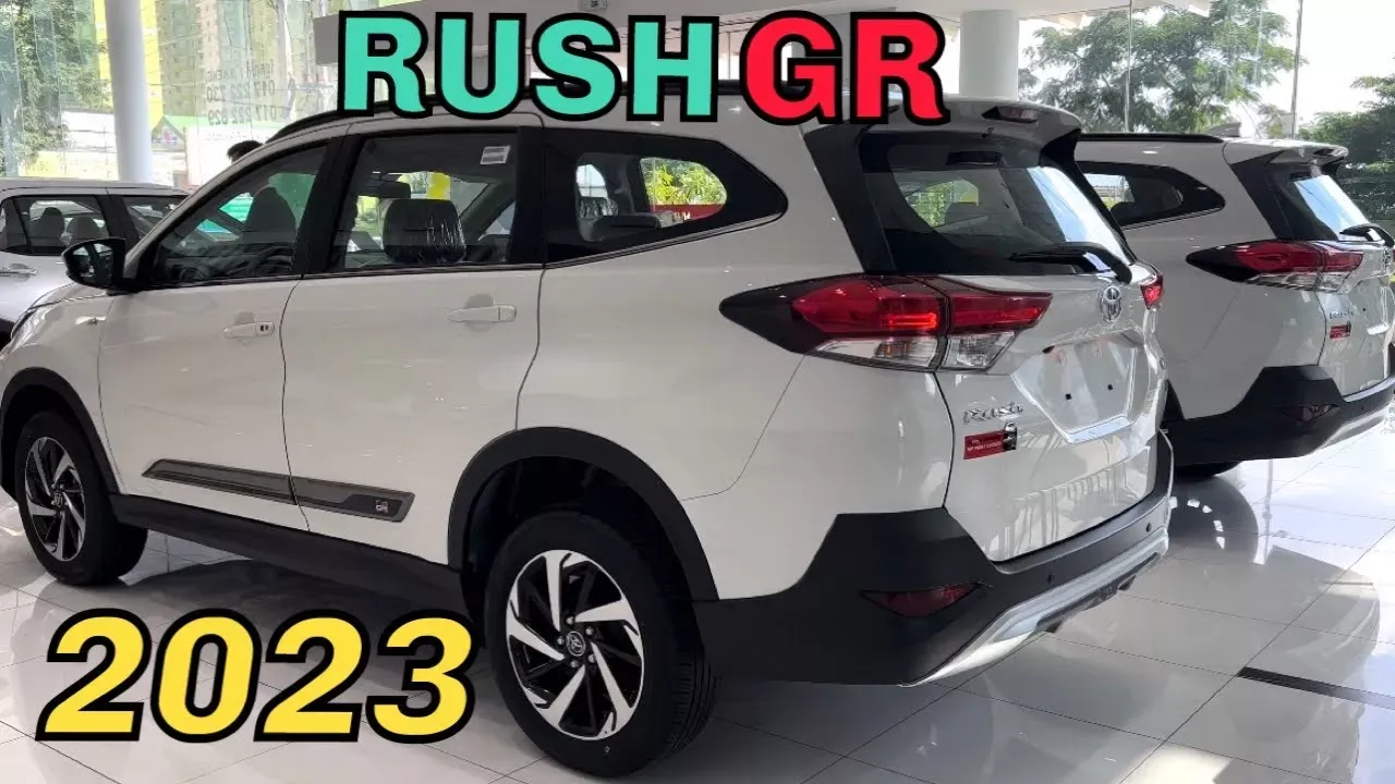 2023 Toyota Rush GR Sport 1.5 L RWD - New Toyota Rush White Color SUV  [Exterior and Interior]