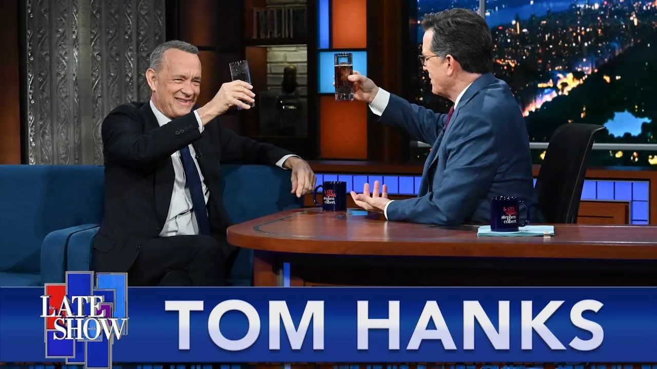 “The Diet Cokagne” - Tom Hanks Pours Stephen The New Cocktail He Invented