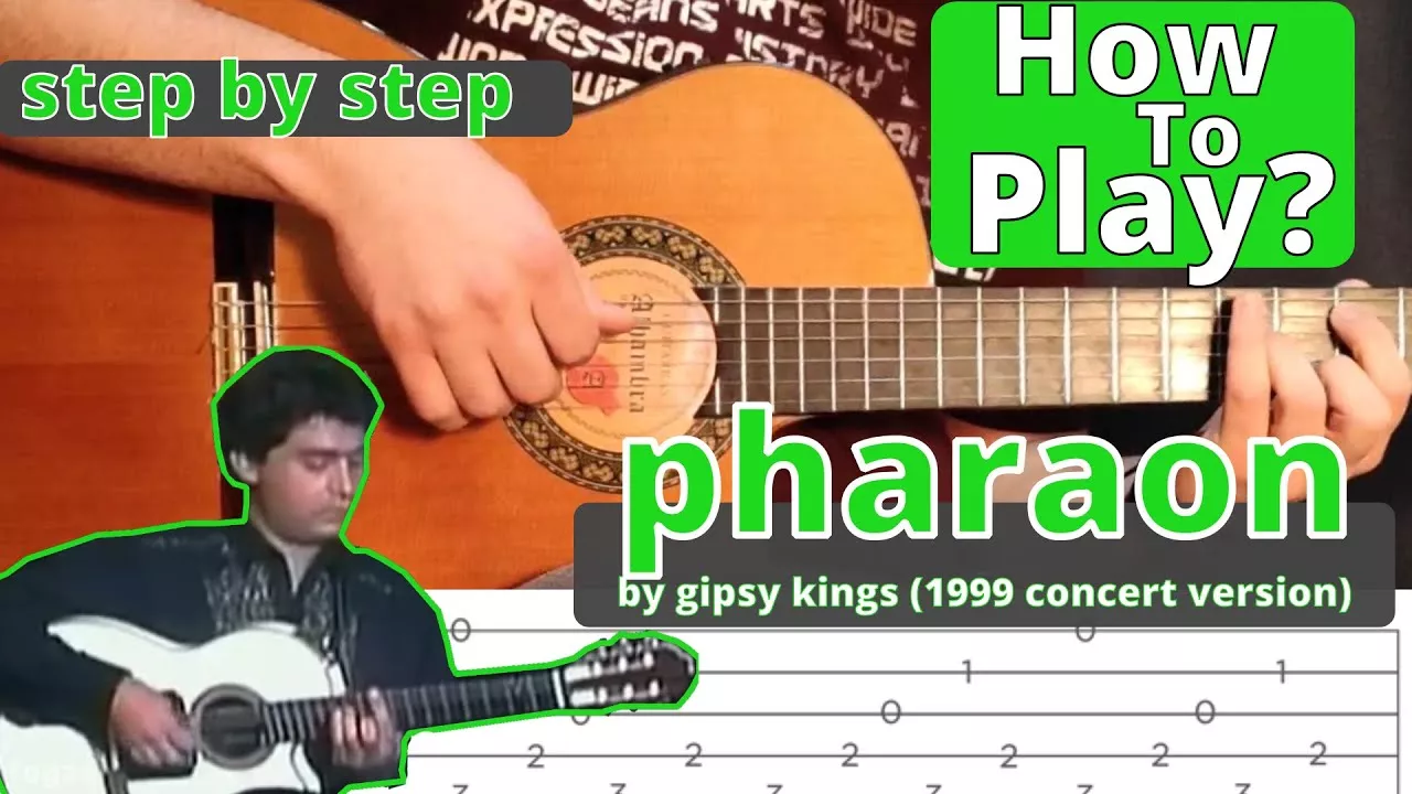 pharaon gipsy kings tutorial (concert version)