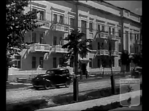 Марийская АССР. Йошкар-Ола. Кинохроника. 1946 год.