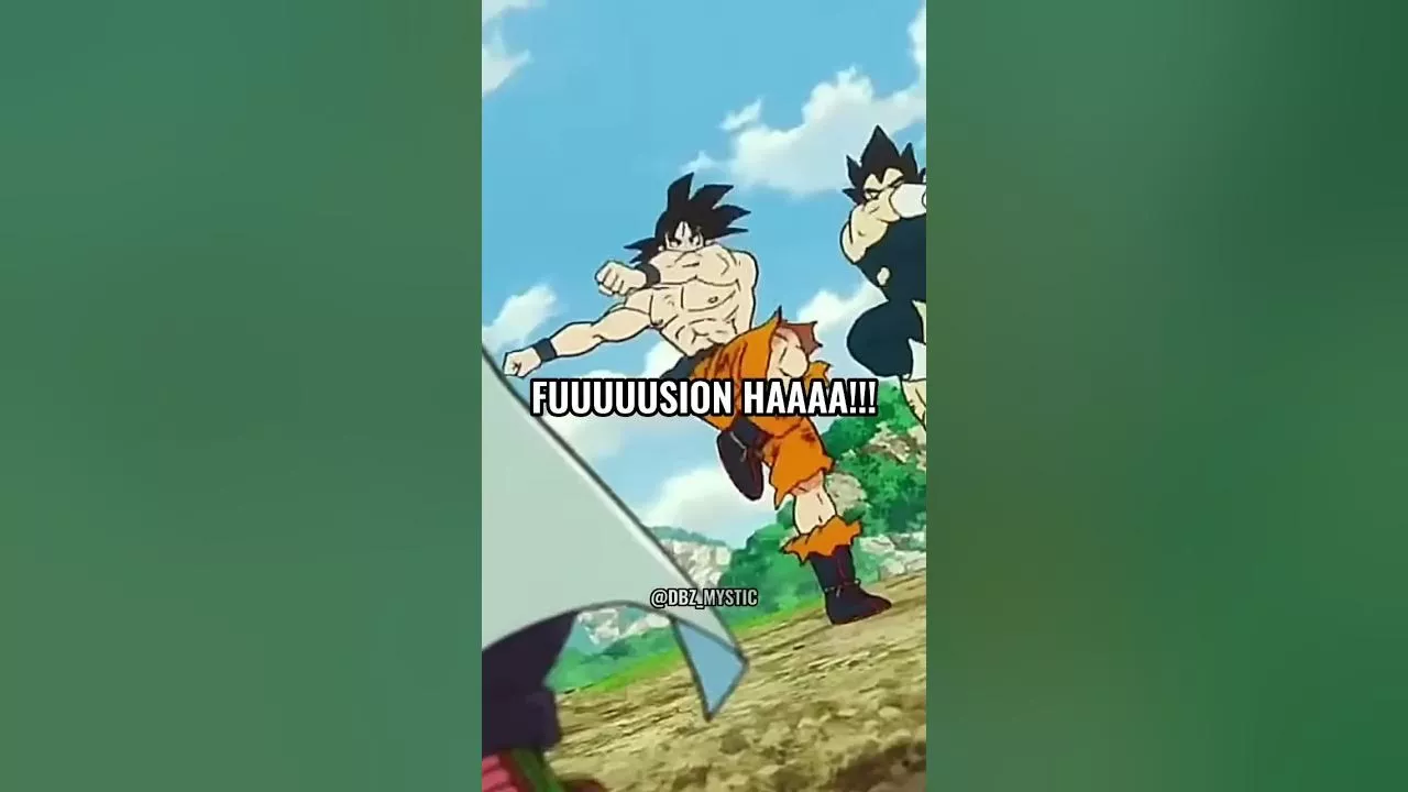 Goku knows how to convince Vegeta! 😏 #goku #vegeta #fusion #dbz #dbs #gogeta #dance #funny #vegito