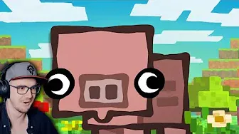 МАЙНКРАФТ СВИНЬЯ ► НАСТОЯЩАЯ ВЕРСИЯ ( Pig - Ultimate Minecraft Cartoons ) | Реакция
