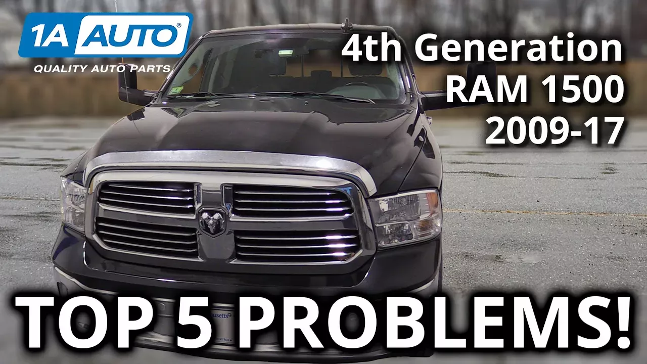 Top 5 Problems Ram Truck 1500 4th Generation 2009-17
