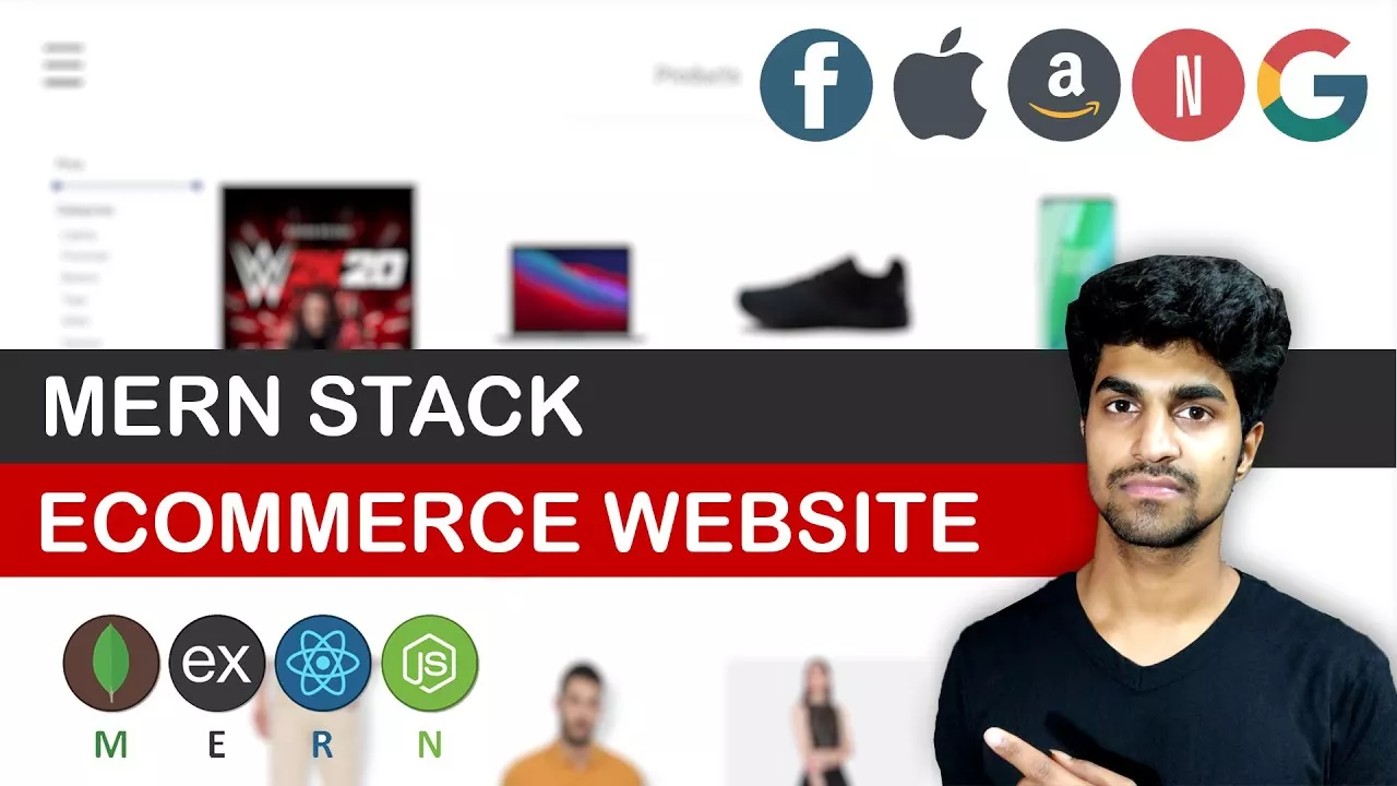 MERN STACK ECOMMERCE WEBSITE REACT, REDUX, EXPRESS, NODE, MONGODB IN HINDI COMPLETE PROJECT