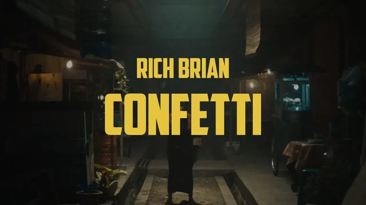 Rich Brian - Confetti (Lyric Video)