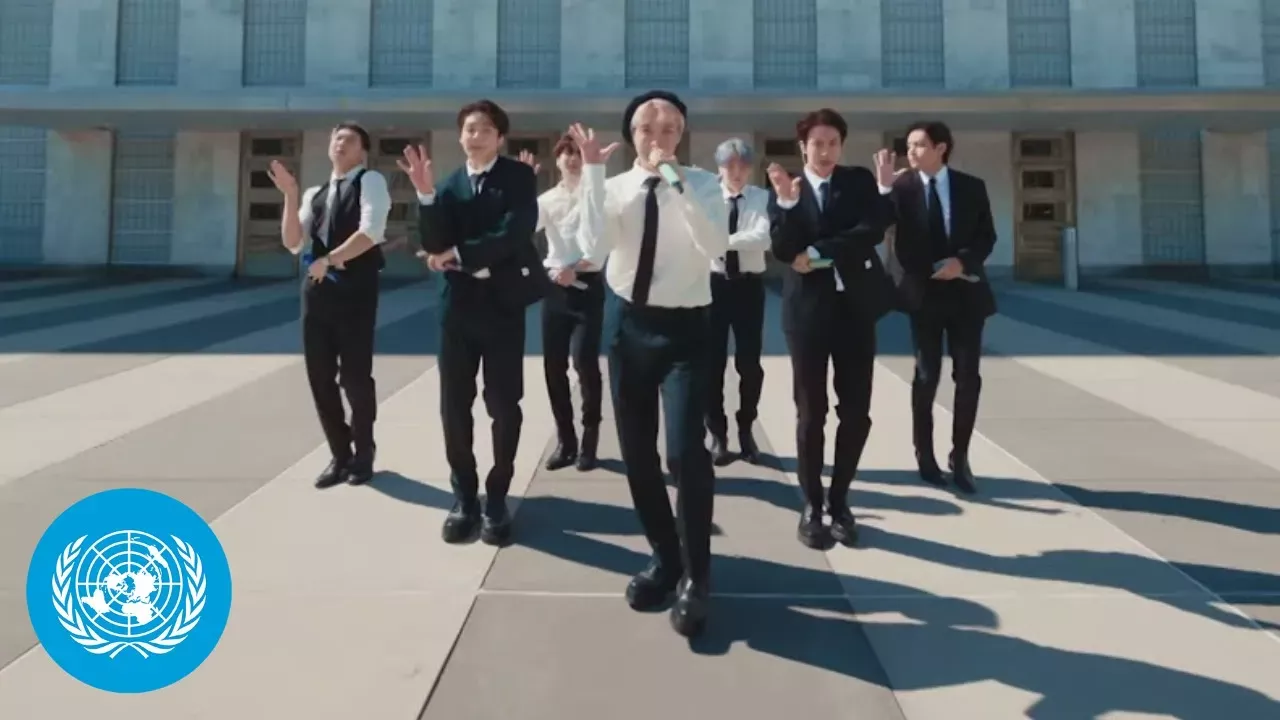 BTS防弹少年团-联合国大会表演《Permission to Dance》|可持续发展目标|官方视频