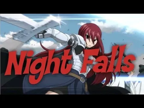 Клип Хвост Феи (AMV) - Night Falls (Наследники 3)