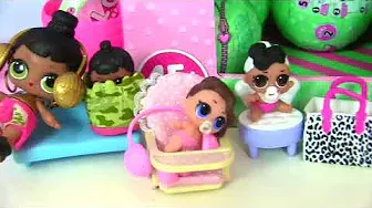 LOL SURPRISE Series 3 Куклы Пупсики Меняют Цвет LIL Sisters #Игрушки #Сюрпризы