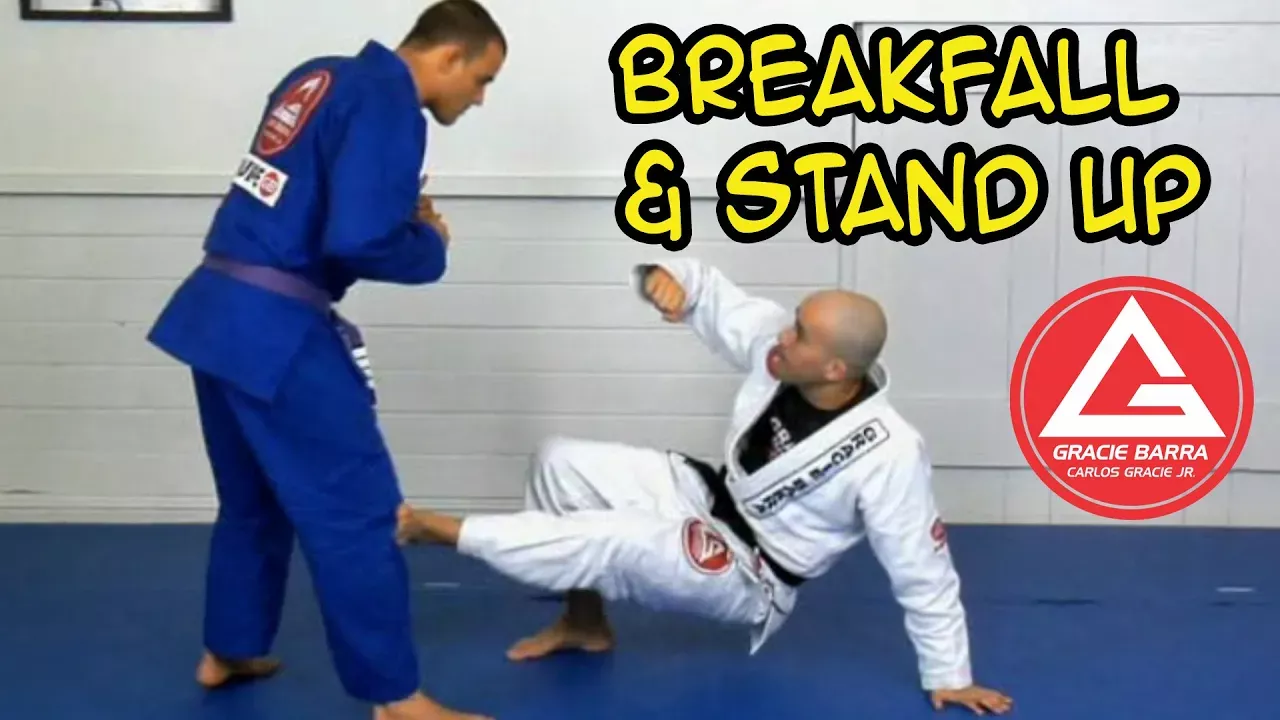 Gi BJJ Basics - Standing breakfall and technical lift with drill | BJJ Grappling for Beginners