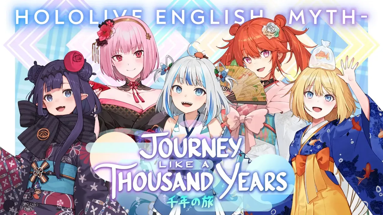 【MV】 Journey Like a Thousand Years 【hololive English -Myth- Original Song】