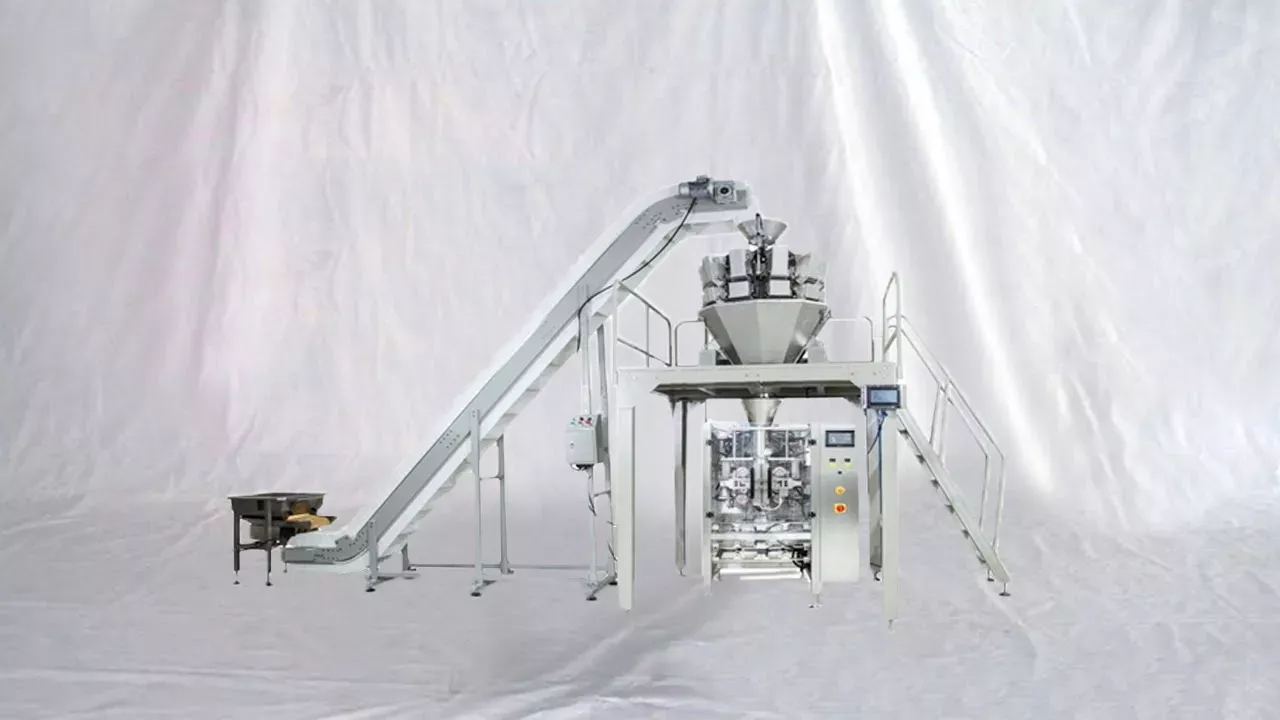 how to clean multi heads and tilted materials lifting system for bagging machine كيفية تنظيف الجهاز