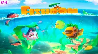 Fishdom Аквариум Мечты #4 (уровни 31-37) Новые рыбки в Обновлении